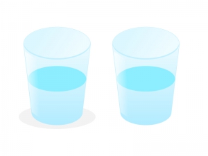 コップ グラス 水イラスト素材01 イラスト無料 かわいいテンプレート
