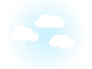 雲 クラウド 空 天気イラスト素材01 イラスト無料 かわいい