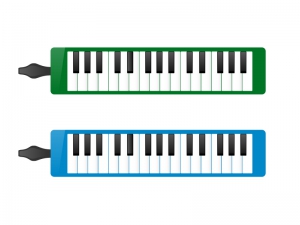 鍵盤ハーモニカ ピアニカイラスト素材 イラスト無料 かわいいテンプレート