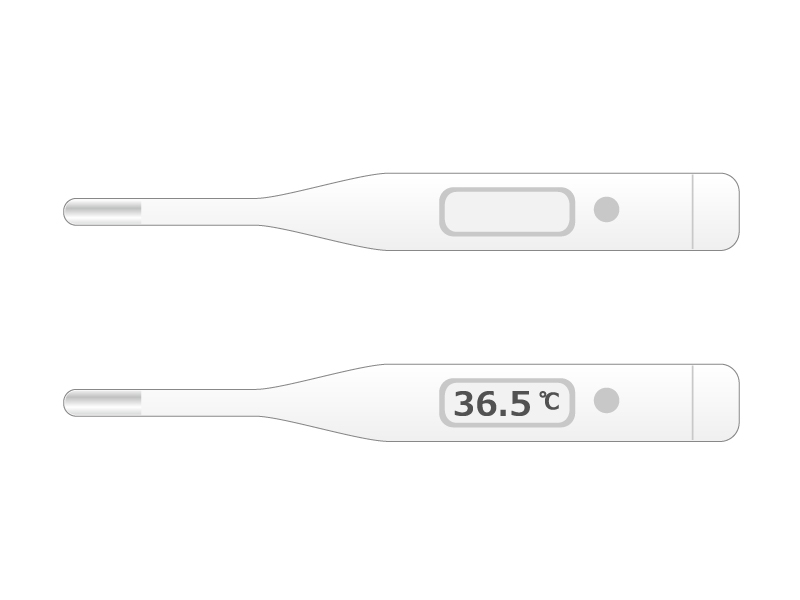 体温計イラスト素材