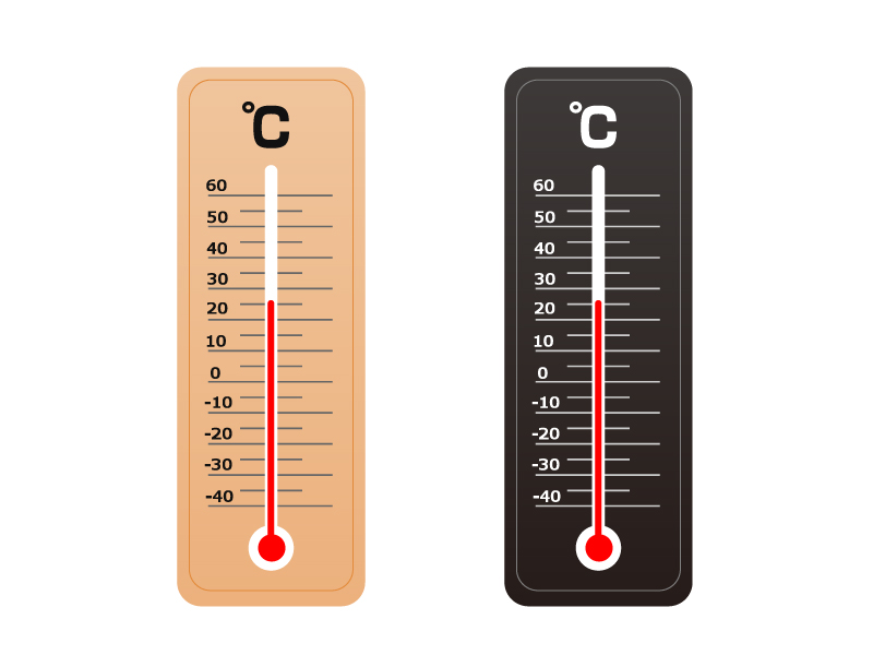 温度計のイラスト素材