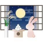 お月見 全てのイラストが無料 かわいいテンプレート お月見 全てのイラストが無料 かわいいテンプレート