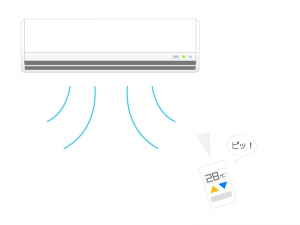 エアコン 節電イラスト素材 イラスト無料 かわいいテンプレート