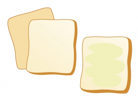 食パンのイラスト素材