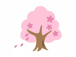 桜の 木 イラスト かわいい 最高の壁紙のアイデアcahd