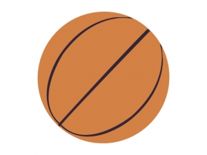 バスケットボールのイラスト素材02 イラスト無料 かわいいテンプレート