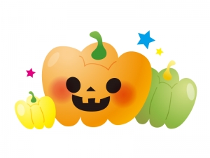 かぼちゃ ハロウィンのイラスト素材 イラスト無料 かわいいテンプレート