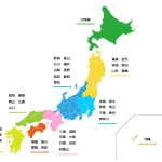 日本地図 全てのイラストが無料 かわいいテンプレート