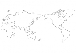 ほとんどのダウンロード 世界地図 白地図 無料 Trendeideas5