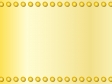 丸ドットのゴールド壁紙・背景素材 1,920px×1,080px