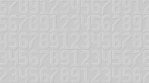 白い数字の壁紙 背景素材 1 9px 1 080px イラスト無料 かわいいテンプレート