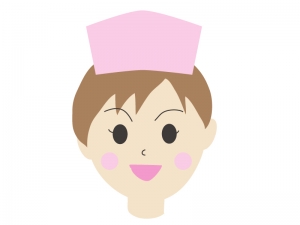 笑顔の女性の看護師さんのイラスト イラスト無料 かわいいテンプレート