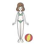 水泳 全てのイラストが無料 かわいいテンプレート