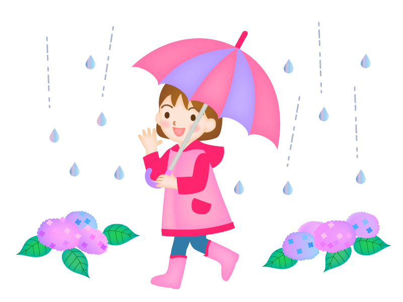 雨 イラスト おしゃれ