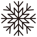 雪の結晶 全てのイラストが無料 かわいいテンプレート Part 2
