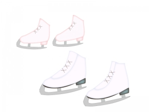 フィギュアスケート靴のイラスト イラスト無料 かわいいテンプレート