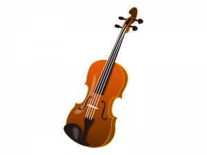 バイオリン 楽器のイラスト イラスト無料 かわいいテンプレート