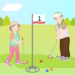 ゴルフ 全てのイラストが無料 かわいいテンプレート