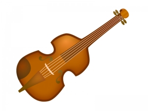 バイオリンのイラスト イラスト無料 かわいいテンプレート