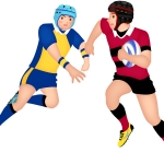 ラグビー 全てのイラストが無料 かわいいテンプレート