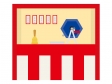 福引所のイラスト
