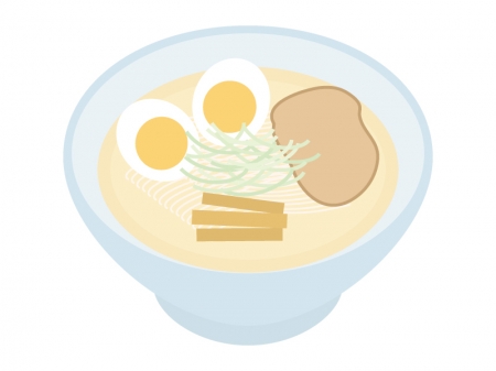 しおラーメンのイラスト