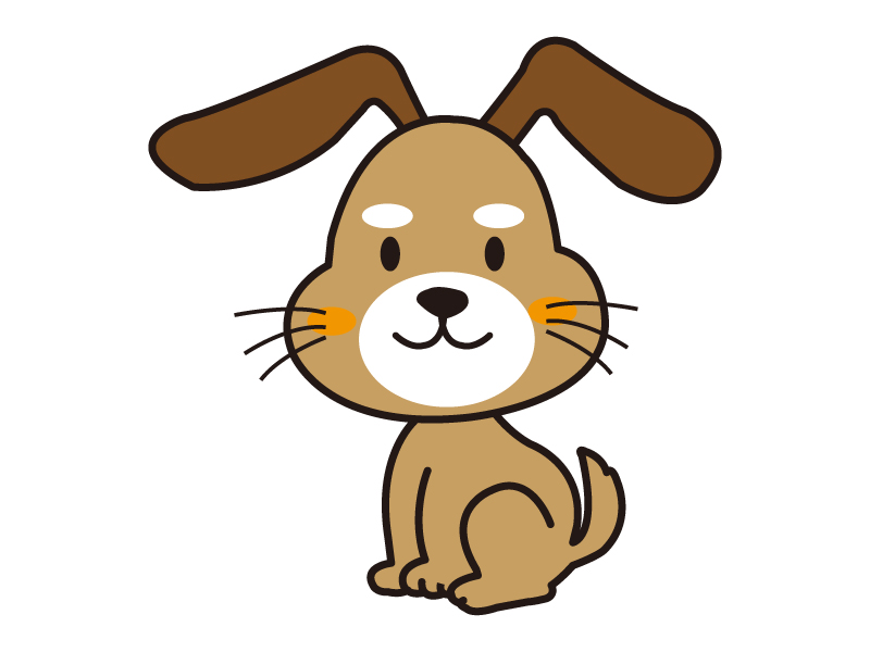 かわいい犬のイラスト02