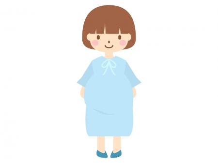 妊婦さんのイラスト