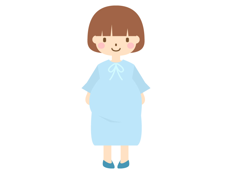 妊婦さんのイラスト