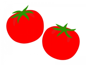 トマトのイラスト イラスト無料 かわいいテンプレート