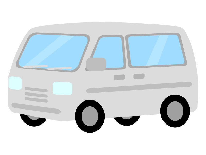 自動車・1BOXカーのイラスト02