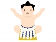 お相撲さん・力士のイラスト