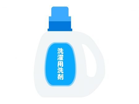 洗濯用洗剤のイラスト