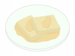 安倍川餅 きなこ餅のイラスト イラスト無料 かわいいテンプレート