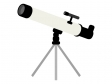 天体望遠鏡のイラスト