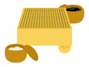 囲碁 囲碁盤 のイラスト02 イラスト無料 かわいいテンプレート