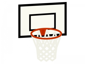 バスケットボールのゴールのイラスト イラスト無料 かわいい