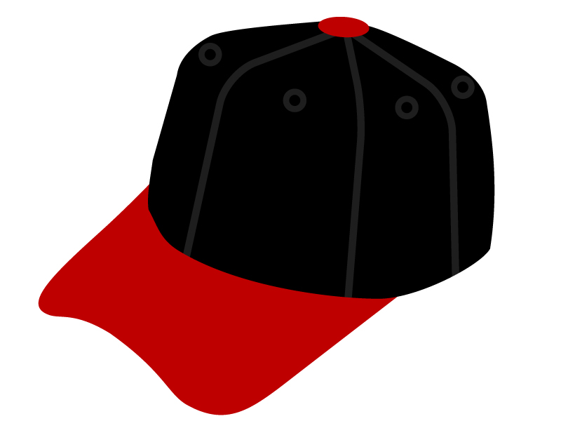 野球帽のイラスト02