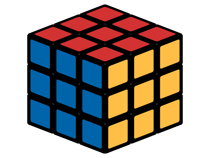 キューブ ルービック ルービックキューブ2×2の解き方講座