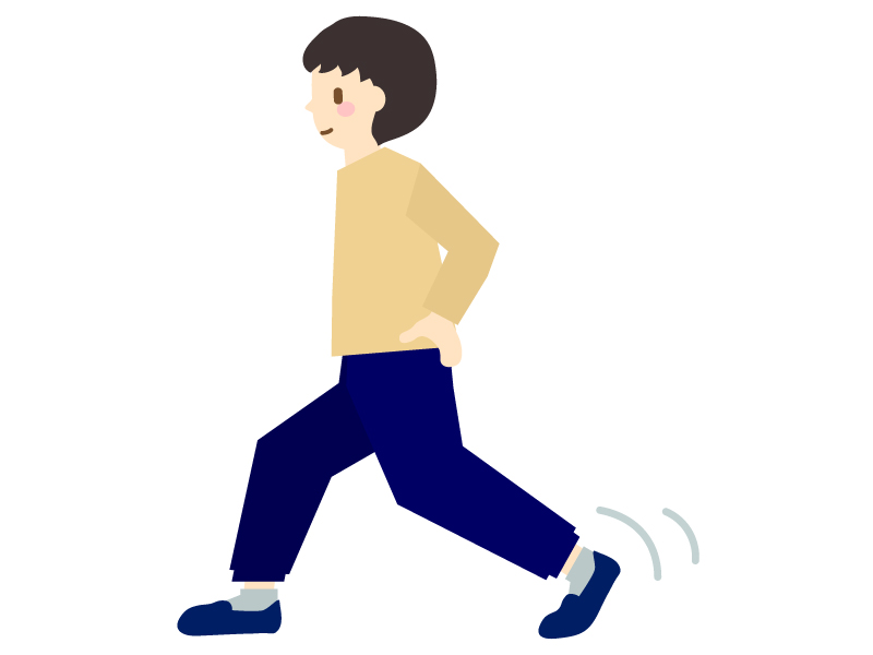 準備運動・ストレッチのイラスト