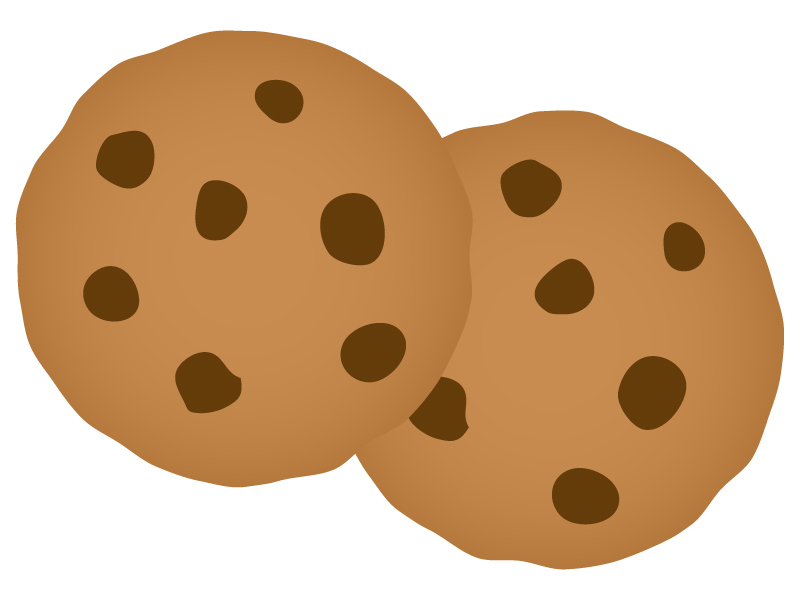 チョコチップクッキーのイラスト