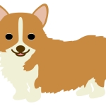 お座りをしている犬のイラスト イラスト無料 かわいいテンプレート お座りをしている犬のイラスト イラスト無料 かわいいテンプレート