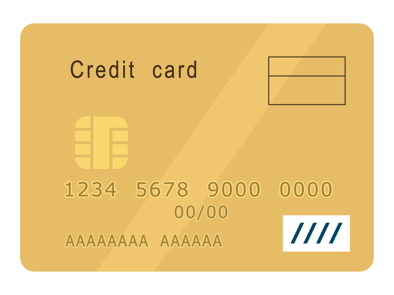 クレジットカードのイラスト