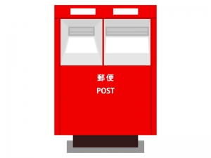 郵便ポストのイラスト02 イラスト無料 かわいいテンプレート