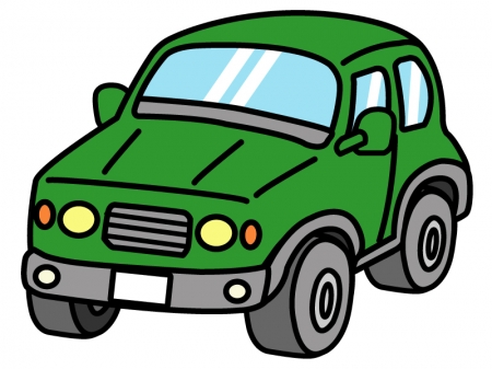 4WD・SUV車のイラスト