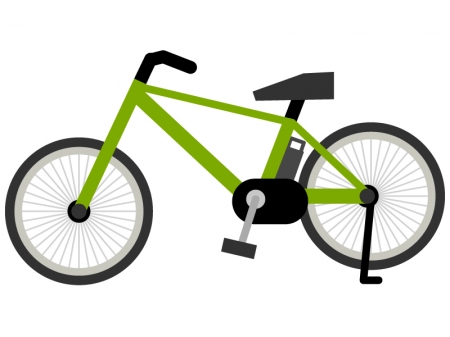 電動アシスト自転車のイラスト02