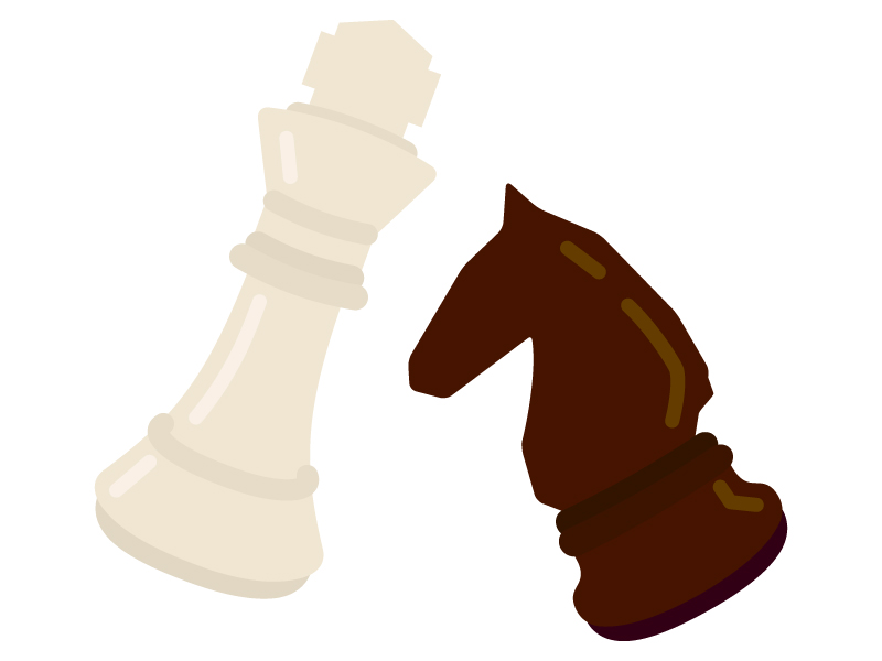 チェスの駒のイラスト