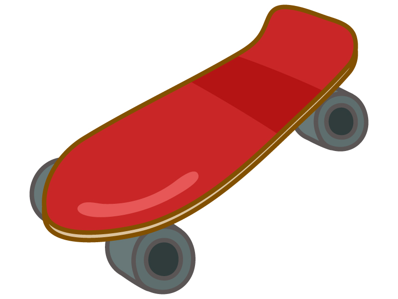 スケートボードのイラスト
