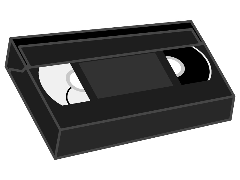 ビデオテープのイラスト02