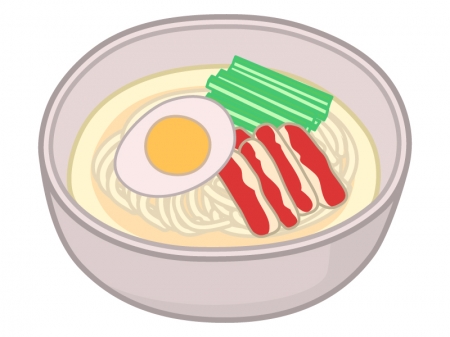 冷麺のイラスト